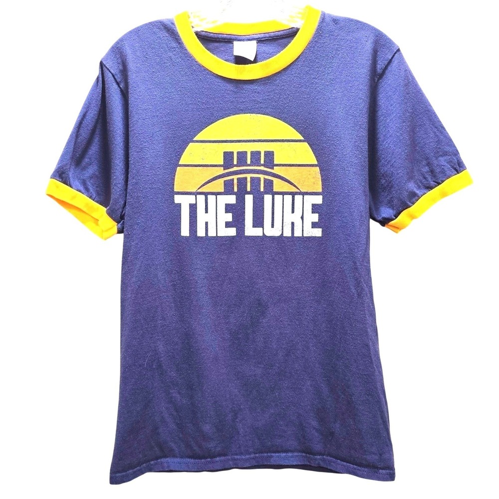 The Luke Shirt Mens Small Ringer Retro Lucas Oil Stadium Indiana‎